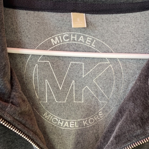 Michael Kors Velour Sport Sweatshirt - Picture 6 of 7